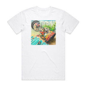 The Beach Album Cover T-Shirt White The Beach Album Cover T-Shirt White