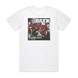 The Beach Instrumental Album Cover T-Shirt White The Beach Instrumental Album Cover T-Shirt White