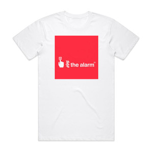 The Alarm 21 Album Cover T-Shirt White The Alarm 21 Album Cover T-Shirt White