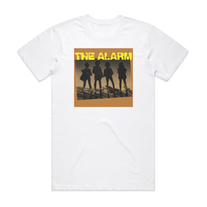 The Alarm The Alarm Album Cover T-Shirt White The Alarm The Alarm Album Cover T-Shirt White