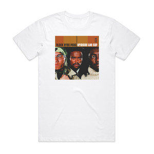 The Black Eyed Peas Bridging The Gap Album Cover T-Shirt White The Black Eyed Peas Bridging The Gap Album Cover T-Shirt White