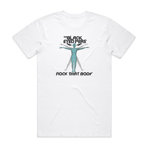 The Black Eyed Peas Rock That Body Album Cover T-Shirt White