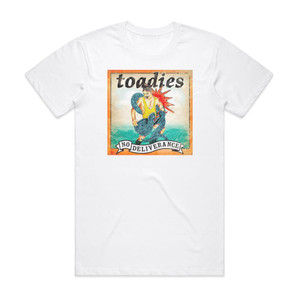 Toadies No Deliverance Album Cover T-Shirt White Toadies No Deliverance Album Cover T-Shirt White