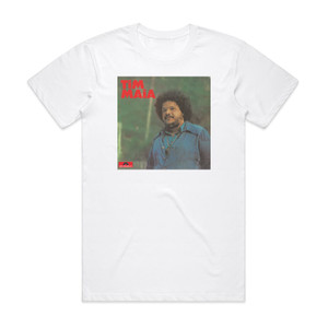 Tim Maia Tim Maia 1 Album Cover T-Shirt White Tim Maia Tim Maia 1 Album Cover T-Shirt White