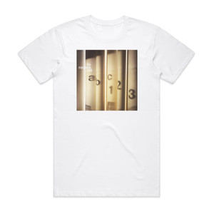 To Rococo Rot Abc123 Album Cover T-Shirt White To Rococo Rot Abc123 Album Cover T-Shirt White
