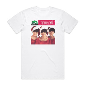 The Supremes 20Th Century Masters The Christmas Collection The Best Of Th Album Cover T-Shirt White The Supremes 20Th Century Masters The Christmas Collection The Best Of Th Album Cover T-Shirt White