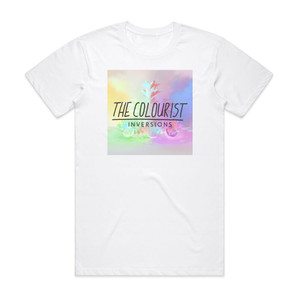 The Colourist Inversions Album Cover T-Shirt White The Colourist Inversions Album Cover T-Shirt White