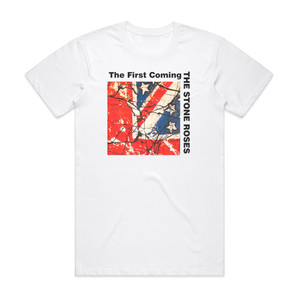 The Stone Roses The First Coming Album Cover T-Shirt White The Stone Roses The First Coming Album Cover T-Shirt White