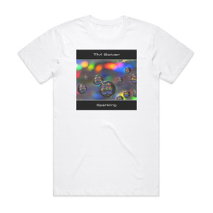 TM Solver Sparkling Album Cover T-Shirt White TM Solver Sparkling Album Cover T-Shirt White