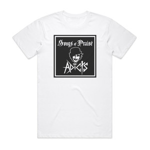 The Adicts Songs Of Praise Album Cover T-Shirt White