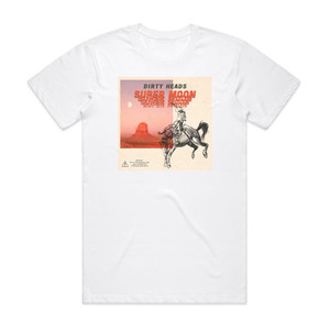 The Dirty Heads Super Moon Album Cover T-Shirt White The Dirty Heads Super Moon Album Cover T-Shirt White