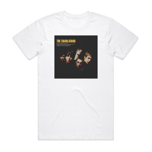 The Charlatans The Charlatans 1 Album Cover T-Shirt White The Charlatans The Charlatans 1 Album Cover T-Shirt White