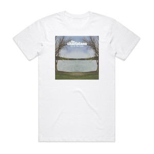 The Charlatans Up At The Lake Album Cover T-Shirt White The Charlatans Up At The Lake Album Cover T-Shirt White