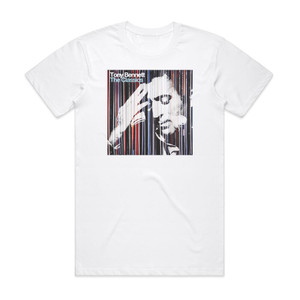 Tony Bennett The Classics Album Cover T-Shirt White Tony Bennett The Classics Album Cover T-Shirt White