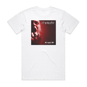 Takida All Turns Red Album Cover T-Shirt White Takida All Turns Red Album Cover T-Shirt White
