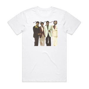 The Manhattans Theres No Good In Goodbye Album Cover T-Shirt White The Manhattans Theres No Good In Goodbye Album Cover T-Shirt White