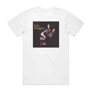 Todd Rundgren The Very Best Of Todd Rundgren Album Cover T-Shirt White Todd Rundgren The Very Best Of Todd Rundgren Album Cover T-Shirt White