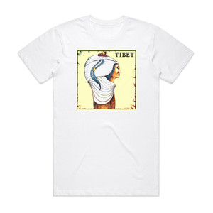 Tibet Tibet Album Cover T-Shirt White Tibet Tibet Album Cover T-Shirt White