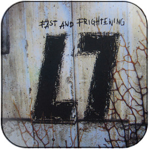 L7 Fast And Frightening Album Cover Sticker L7 Fast And Frightening Album Cover Sticker