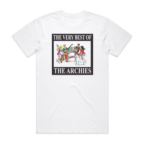 The Archies The Very Best Of The Archies Album Cover T-Shirt White