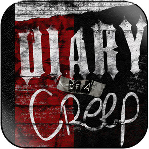 New Years Day Diary Of A Creep Album Cover Sticker New Years Day Diary Of A Creep Album Cover Sticker