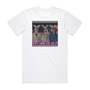 The Animal in Me Never Gonna Give You Up Album Cover T-Shirt White