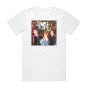 The Animal in Me Hello Album Cover T-Shirt White The Animal in Me Hello Album Cover T-Shirt White