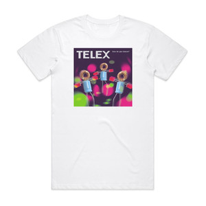 Telex How Do You Dance Album Cover T-Shirt White Telex How Do You Dance Album Cover T-Shirt White