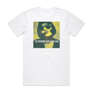 The Explosion Flash Flash Flash Album Cover T-Shirt White The Explosion Flash Flash Flash Album Cover T-Shirt White
