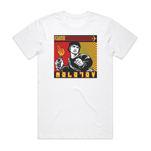 The Bombs of Enduring Freedom Molotov Album Cover T-Shirt White The Bombs of Enduring Freedom Molotov Album Cover T-Shirt White