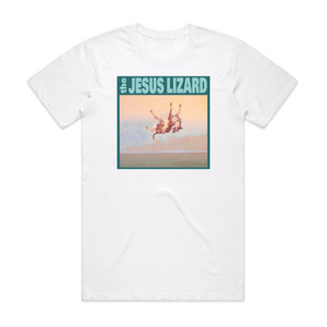 The Jesus Lizard Down Album Cover T-Shirt White The Jesus Lizard Down Album Cover T-Shirt White