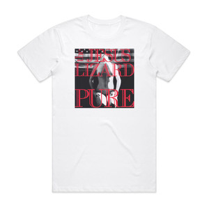 The Jesus Lizard Pure Album Cover T-Shirt White The Jesus Lizard Pure Album Cover T-Shirt White