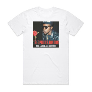 Theophilus London Wine Chocolates Andhim Remix Album Cover T-Shirt White
