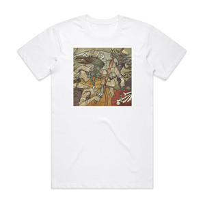 The Famine The Raven And The Reaping Album Cover T-Shirt White The Famine The Raven And The Reaping Album Cover T-Shirt White