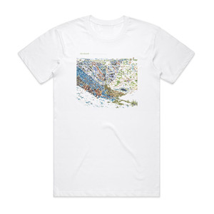 Tim Hecker An Imaginary Country Album Cover T-Shirt White Tim Hecker An Imaginary Country Album Cover T-Shirt White