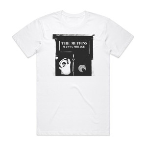 The Muffins Mannamirage Album Cover T-Shirt White The Muffins Mannamirage Album Cover T-Shirt White