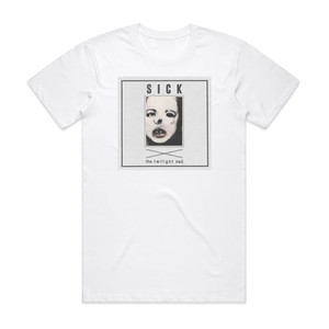 The Twilight Sad Sick Album Cover T-Shirt White The Twilight Sad Sick Album Cover T-Shirt White