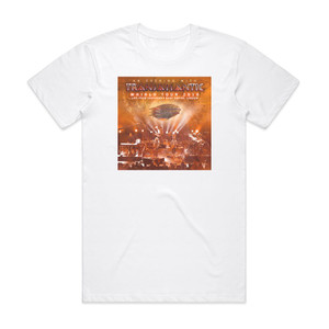 Transatlantic Whirld Tour 2010 Album Cover T-Shirt White Transatlantic Whirld Tour 2010 Album Cover T-Shirt White
