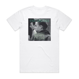 The Smiths The World Wont Listen 2 Album Cover T-Shirt White The Smiths The World Wont Listen 2 Album Cover T-Shirt White