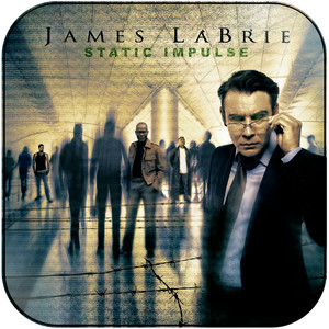 James LaBrie Static Impulse Album Cover Sticker James LaBrie Static Impulse Album Cover Sticker