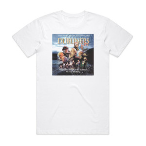 The Dubliners Live From The Gaiety Album Cover T-Shirt White The Dubliners Live From The Gaiety Album Cover T-Shirt White