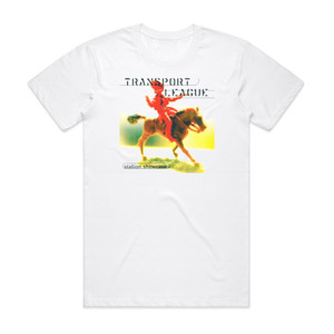 Transport League Stallion Showcase Album Cover T-Shirt White Transport League Stallion Showcase Album Cover T-Shirt White