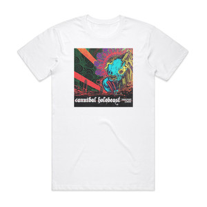 Transport League Cannibal Holobeast Album Cover T-Shirt White Transport League Cannibal Holobeast Album Cover T-Shirt White