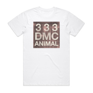 THE FEVER 333 Animal J Randy X Nellz R333Mix Album Cover T-Shirt White THE FEVER 333 Animal J Randy X Nellz R333Mix Album Cover T-Shirt White