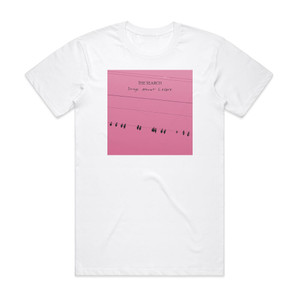 The Search Songs About Losers Album Cover T-Shirt White