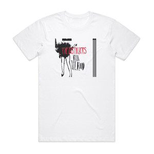 The Distillers Drain The Blood 1 Album Cover T-Shirt White The Distillers Drain The Blood 1 Album Cover T-Shirt White
