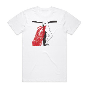 The Distillers Coral Fang 1 Album Cover T-Shirt White The Distillers Coral Fang 1 Album Cover T-Shirt White