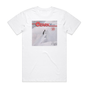 The Ozark Mountain Daredevils 13 Album Cover T-Shirt White The Ozark Mountain Daredevils 13 Album Cover T-Shirt White