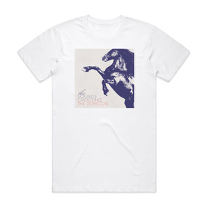 The Sounds Crossing The Rubicon Album Cover T-Shirt White The Sounds Crossing The Rubicon Album Cover T-Shirt White