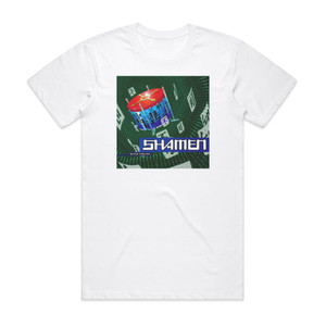 The Shamen Boss Drum Album Cover T-Shirt White The Shamen Boss Drum Album Cover T-Shirt White